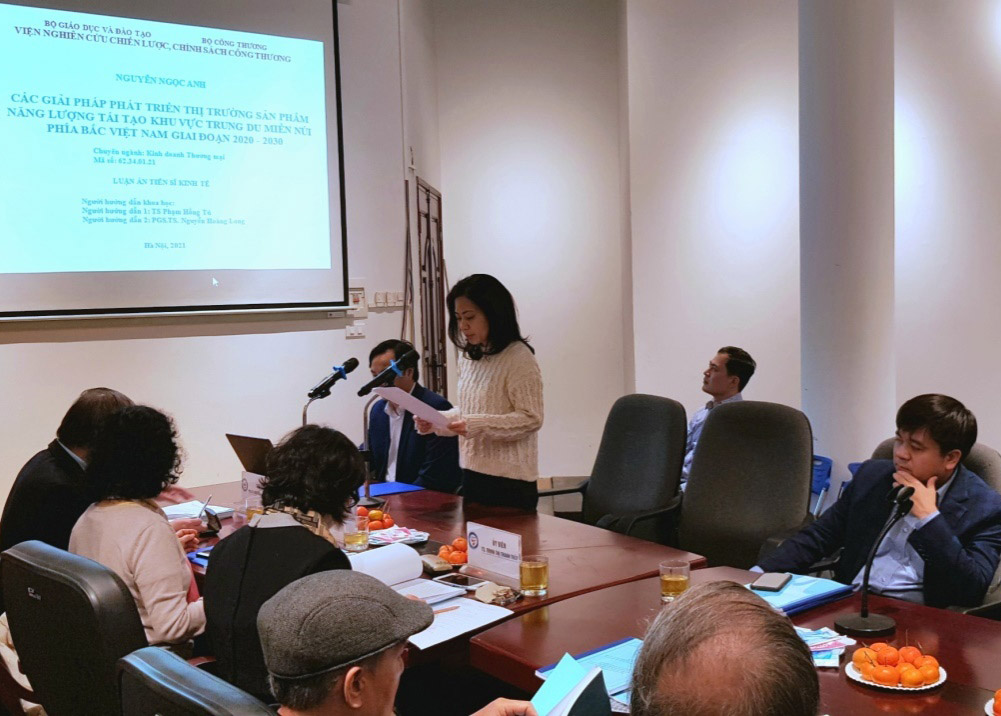 Sinh hoạt khoa học và đánh giá 3 chuyên đề tiến sĩ của NCS. Nguyễn Ngọc Anh