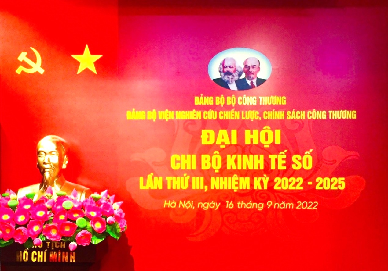 Đại hội Chi bộ Kinh tế số lần thứ III - Nhiệm kỳ 2022 - 2025