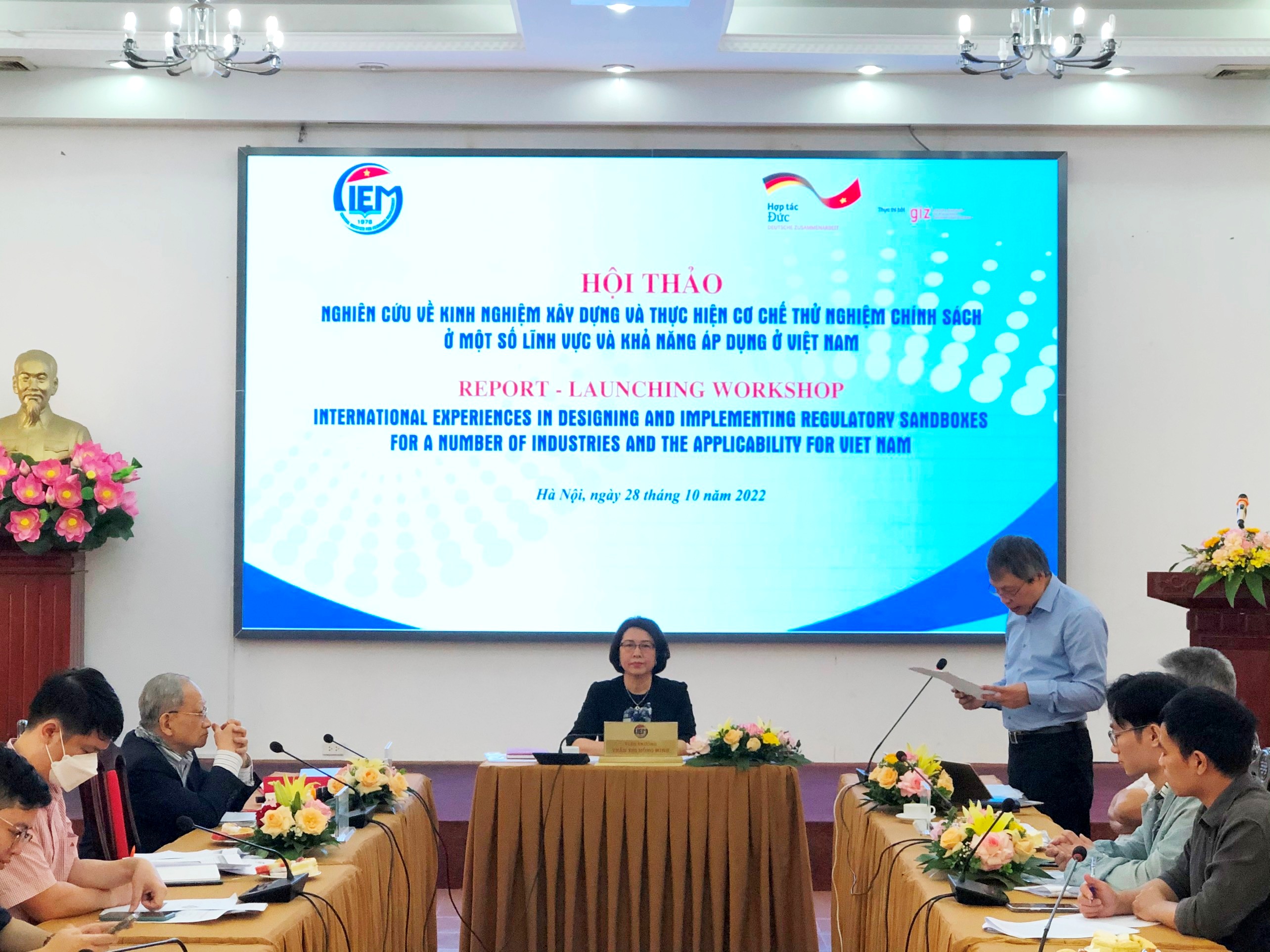 Hội thảo Nghiên cứu về kinh nghiệm xây dựng và thực hiện cơ chế thử nghiệm chính sách ở một số lĩnh vực và khả năng áp dụng ở Việt Nam 