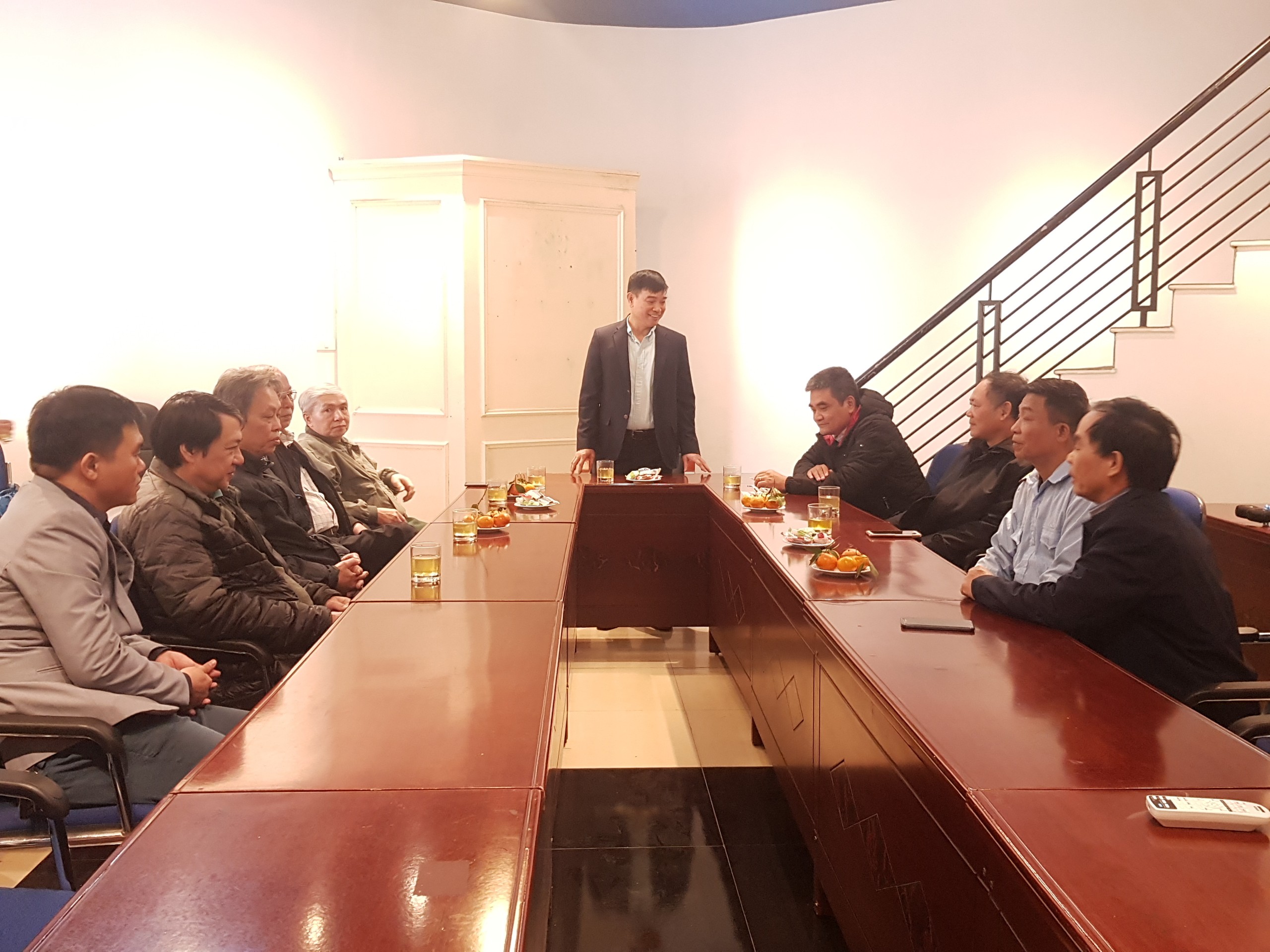 Gặp mặt các đồng chí nguyên là bộ đội, thanh niên xung phong hiện đang công tác tại Viện nhân ngày thành lập Quân đội nhân dân Việt Nam (22/12/1944 - 22/12/2022)