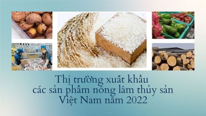 Thị trường xuất khẩu các sản phẩm nông lâm thủy sản Việt Nam năm 2022