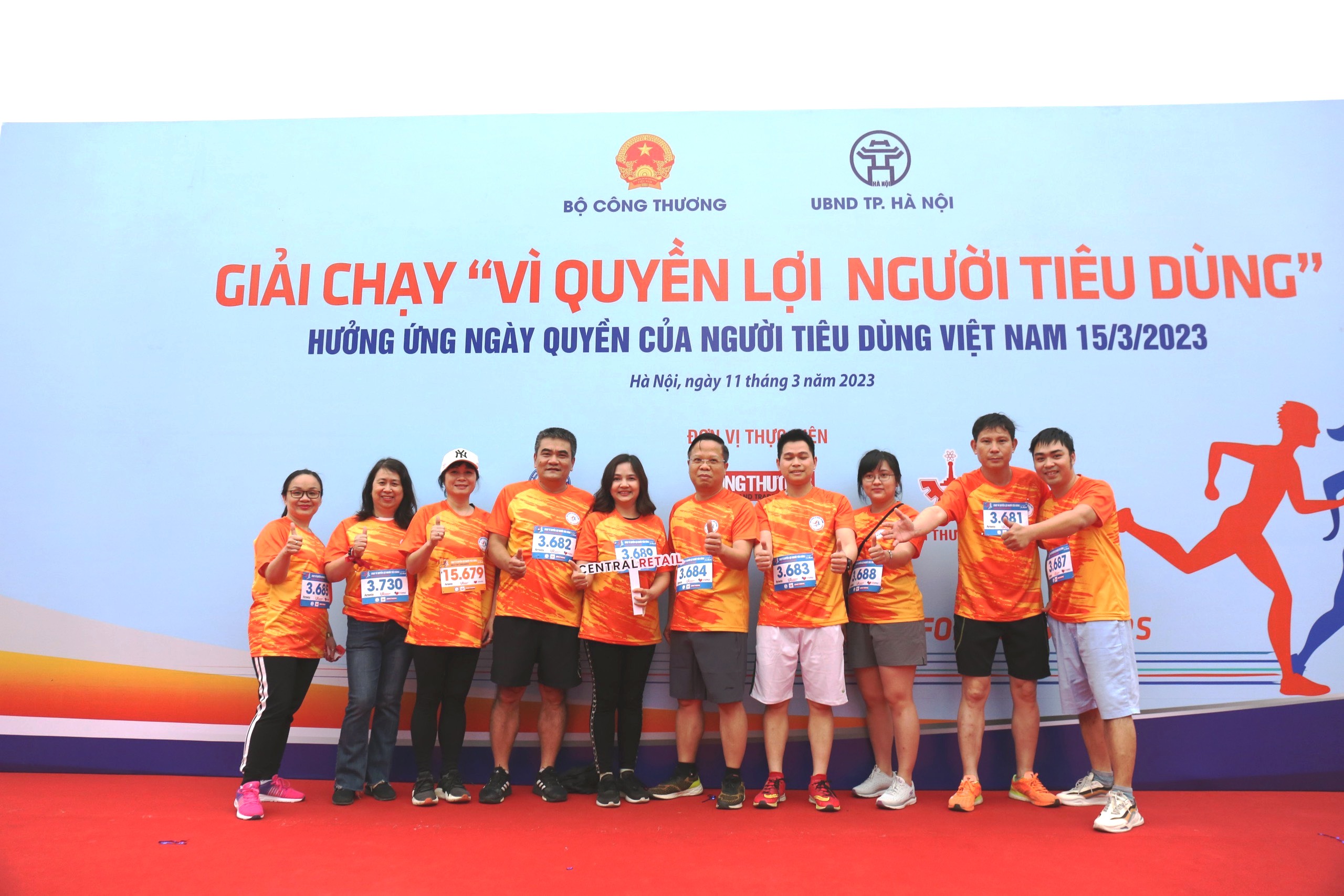 Các cán bộ, viên chức Viện Nghiên cứu Chiến lược, Chính sách Công Thương hưởng ứng Giải chạy “Vì quyền lợi người tiêu dùng”