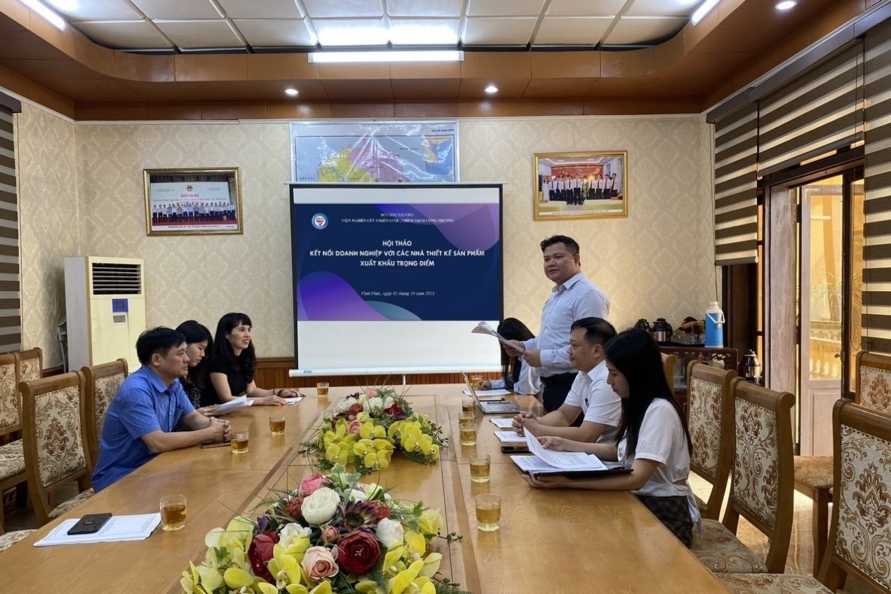 Đoàn công tác Viện Nghiên cứu Chiến lược, Chính sách công thương làm việc và tổ chức hội thảo tại tỉnh Vĩnh Phúc