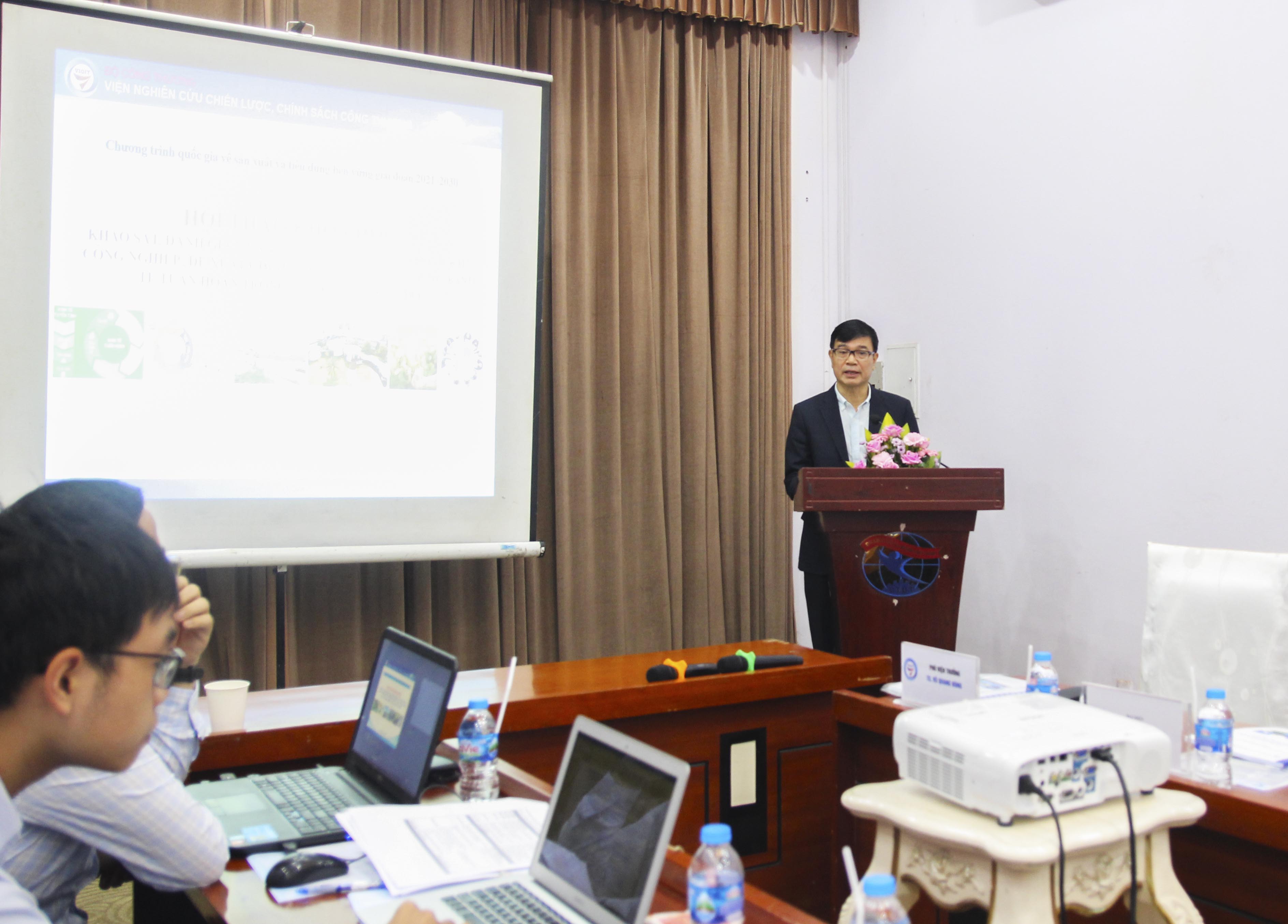 Hội thảo “ Khảo sát, đánh giá và xây dựng mô hình kinh tế tuần hoàn trong một số khu công nghiệp; Đề xuất chính sách thúc đẩy áp dụng kinh tế tuần hoàn trong các khu công nghiệp”