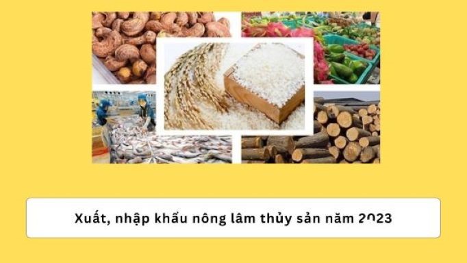 Tình hình xuất, nhập khẩu nông lâm thủy sản năm 2023