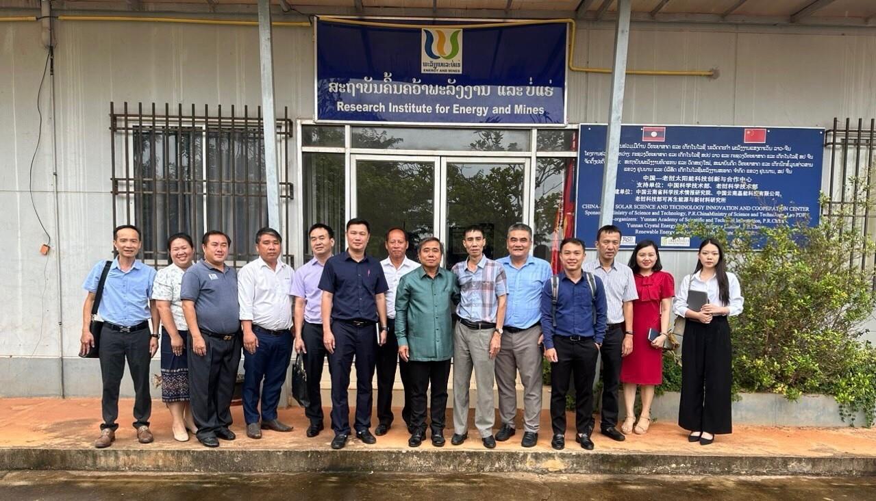 Đoàn công tác Viện Nghiên cứu chiến lược, chính sách Công Thương làm việc tại Cộng hòa Dân chủ Nhân dân Lào