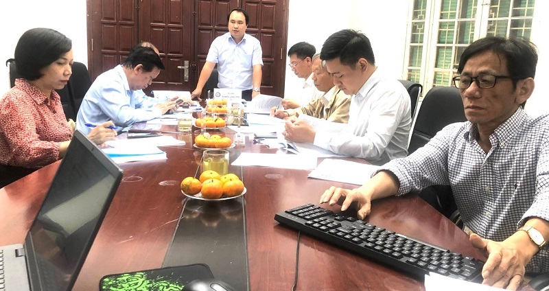 Nghiệm thu nhiệm vụ “Tổ chức biên soạn chương trình, tài liệu bồi dưỡng về chuỗi cung ứng; văn hóa công sở và đạo đức nghề nghiệp; hội nhập kinh tế quốc tế ”