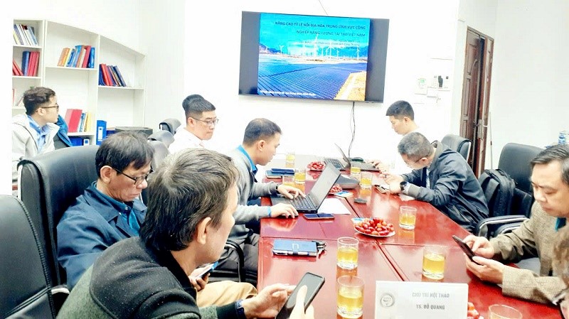 Hội thảo “Nâng cao tỷ lệ nội địa hóa trong lĩnh vực công nghiệp năng lượng tái tạo Việt Nam”