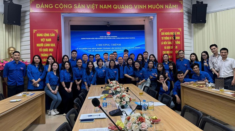 Đoàn TNCS Hồ Chí Minh Viện Nghiên cứu Chiến lược, Chính sách Công Thương tổ chức Lễ kỷ niệm 94 năm ngày thành lập Đoàn (26/3/1931 - 26/3/2025) và Lễ trưởng thành Đoàn năm 2025