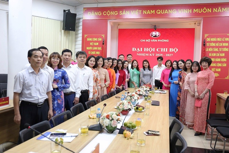 Đại hội Chi bộ Văn phòng nhiệm kỳ 2025 - 2027