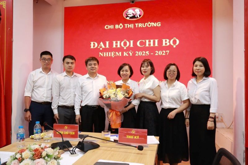 Đại hội Chi bộ Thị trường nhiệm kỳ 2025 - 2027