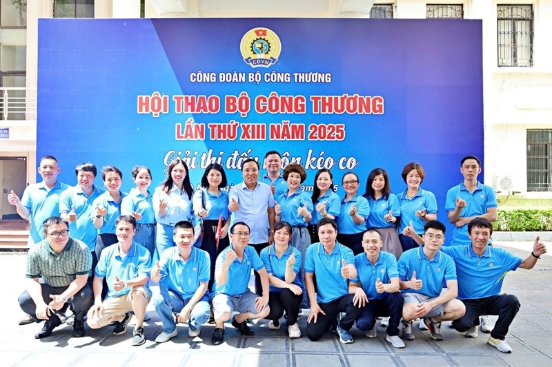 Vioit tham dự Hội thao Bộ Công Thương lần thứ XIII năm 2025 Sức mạnh của đoàn kết - tinh thần quật khởi - niềm vui chiến thắng