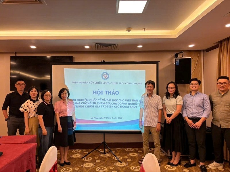 Khảo sát, Hội thảo thực hiện nhiệm vụ “Đánh giá năng lực của doanh nghiệp trong nước tham gia chuỗi điện gió ngoài khơi”