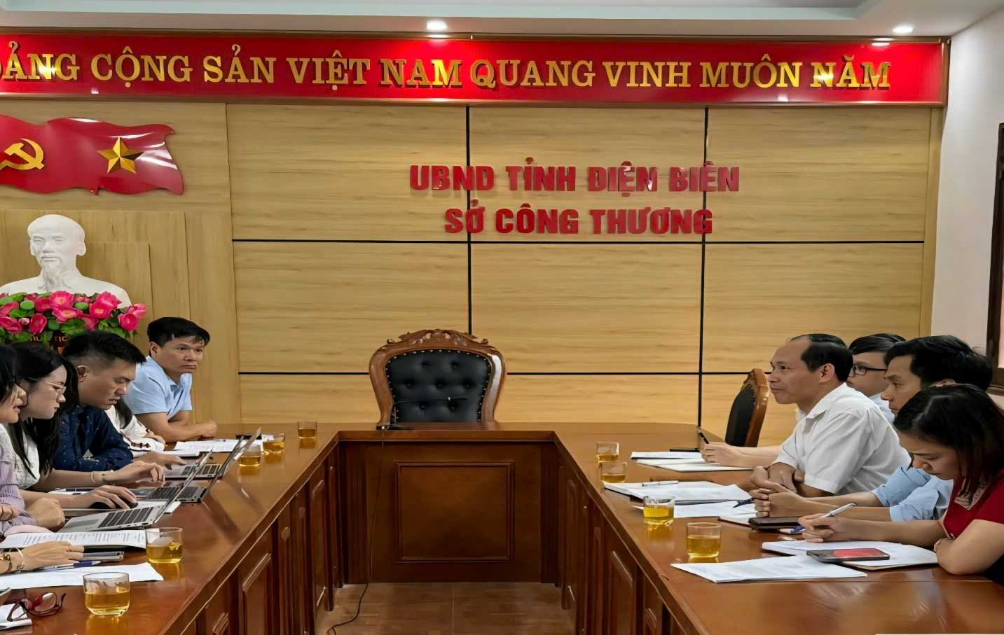 Đoàn Công tác thực hiện nhiệm vụ “Nghiên cứu xây dựng giải pháp và cơ chế, chính sách tăng cường kết nối năng lượng Việt Nam và Lào”