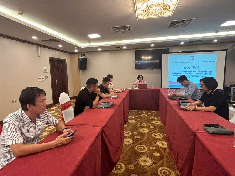 Khảo sát, hội thảo thực hiện nhiệm vụ: “Nghiên cứu giải pháp đẩy mạnh hoạt động xúc tiến thương mại nhằm tăng cường liên kết vùng trong phát triển thị trường tiêu thụ tại khu vực nông thôn, miền núi, biên giới, hải đảo”