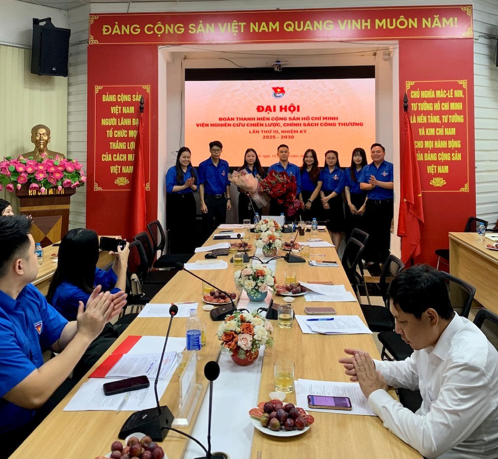 Đại hội Đoàn Thanh niên cộng sản Hồ Chí Minh Viện Nghiên cứu Chiến lược, Chính sách Công Thương lần thứ III, nhiệm kỳ 2025 - 2030