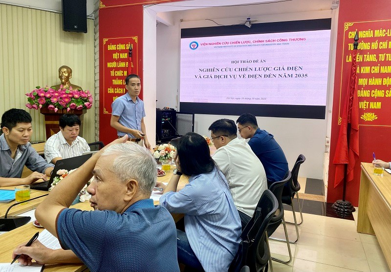 Hội thảo tham vấn chuyên gia về Chiến lược giá điện và giá dịch vụ điện đến năm 2035