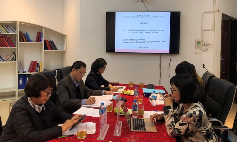 Nghiệm thu nhiệm vụ “Hoàn thiện chính sách thúc đẩy xuất khẩu các sản phẩm Halal của Việt Nam đến năm 2030”