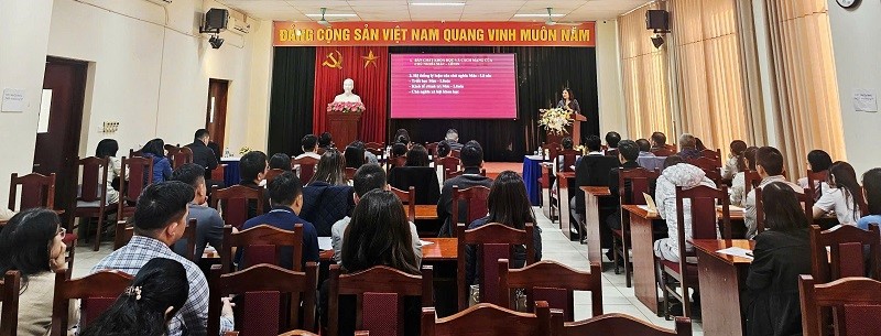 Khai giảng lớp bồi dưỡng lý luận chính trị dành cho đảng viên mới năm 2025