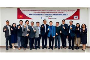 VIOIT tăng cường hợp tác công nghiệp, năng lượng và thương mại với Hàn Quốc