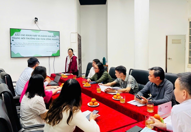 Hội thảo “Tham vấn chuyên gia và doanh nghiệp về báo cáo khảo sát và đánh giá hiện trạng môi trường các cụm công nghiệp và chính sách khuyến khích phát triển cụm công nghiệp sinh thái