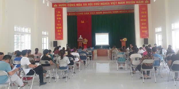 Lớp tập huấn phát triển nguồn nhân lực thương mại vùng đồng bào dân tộc thiểu số và miền núi cho hộ kinh doanh tại xã Mường Nhé, tỉnh Điện Biên